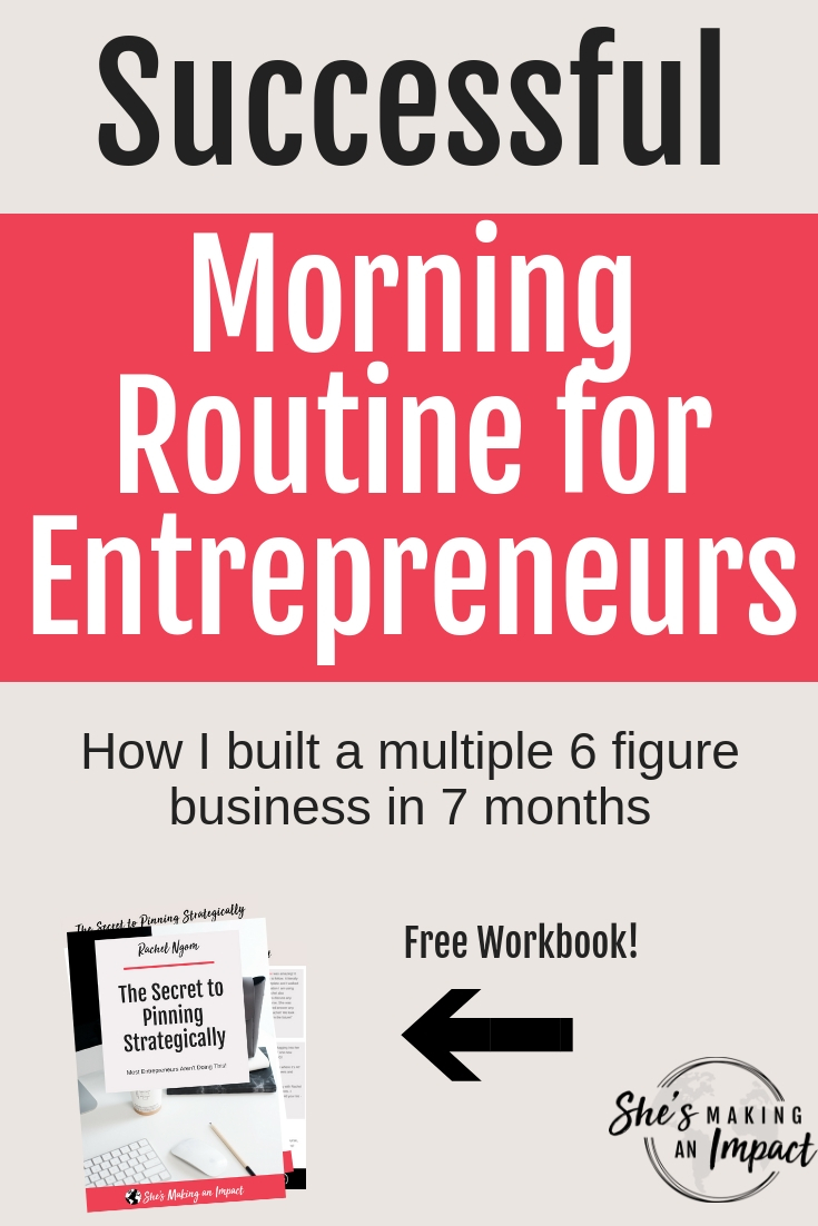 Successful Morning Routine for Entrepreneurs