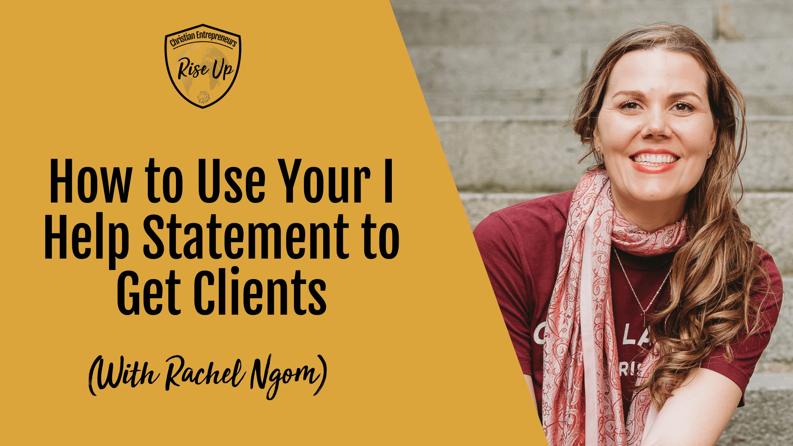 How to Use Your I Help Statement to Get Clients - Episode 560